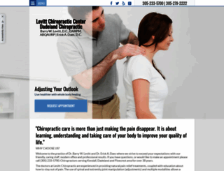 levittchiropractic.com screenshot