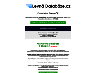 levnadatabaze.cz screenshot