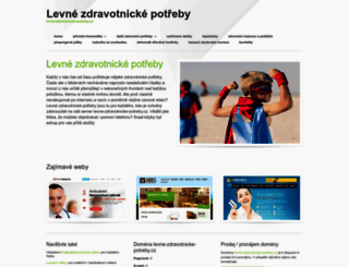 levne-zdravotnicke-potreby.cz screenshot