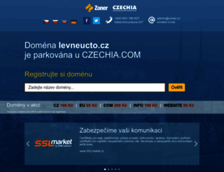 levneucto.cz screenshot