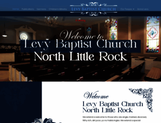 levybaptist.com screenshot