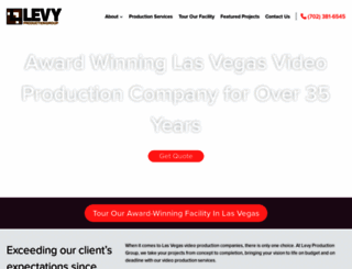 levyproductiongroup.com screenshot
