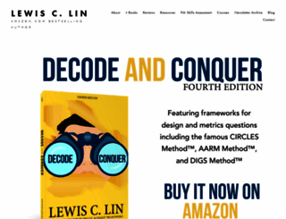 lewis-lin.com screenshot