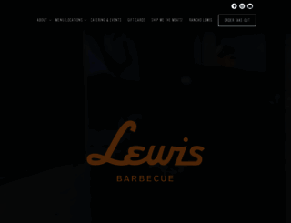 lewisbarbecue.com screenshot