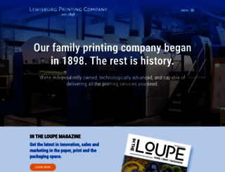 lewisburgprinting.com screenshot