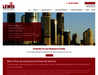 lewisinsurance.com.au screenshot