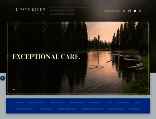 lewisriverdental.com screenshot