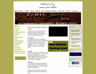lewissmith.com screenshot