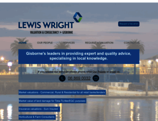 lewiswright.co.nz screenshot