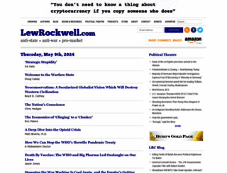 lewrockwell.com screenshot