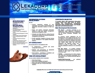 lexacorp.com.pg screenshot