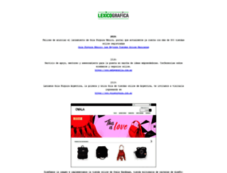 lexicografica.com screenshot