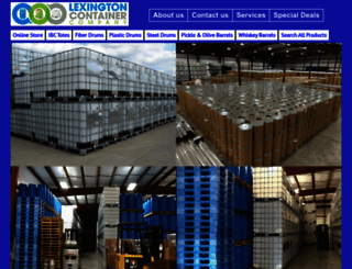 lexingtoncontainercompany.com screenshot