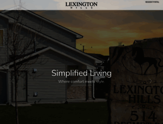 lexingtonhillswyoming.com screenshot