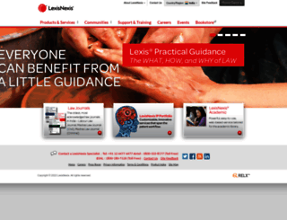 lexisnexis.co.in screenshot