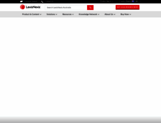 lexisnexis.com.au screenshot
