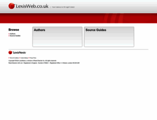 lexisweb.co.uk screenshot