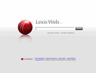 lexisweb.com screenshot