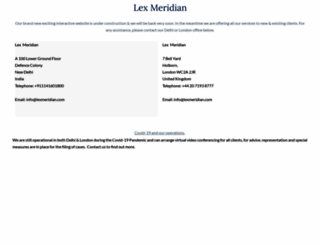 lexmeridian.com screenshot