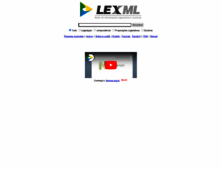 lexml.gov.br screenshot