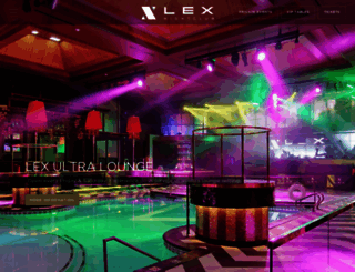 lexnightclub.com screenshot
