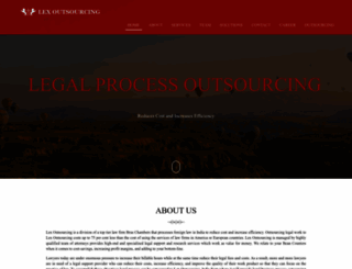 lexoutsourcing.com screenshot
