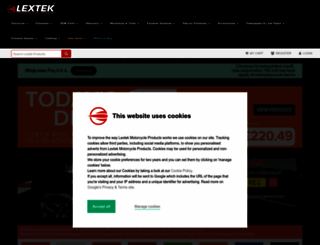 lextekproducts.com screenshot