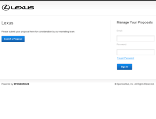 lexusproposalsusa.com screenshot