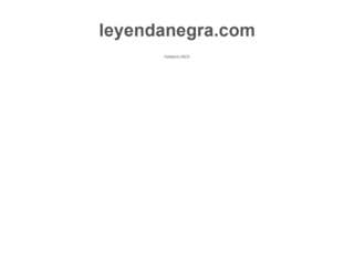 leyendanegra.com screenshot