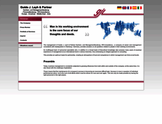 leyhconsult.de screenshot