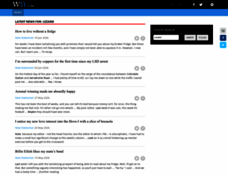 lezard.com screenshot
