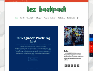 lezbackpack.com screenshot