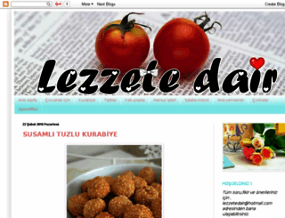 lezzetedairnevarsa.blogspot.com screenshot