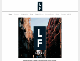lfpersonalstyle.com screenshot