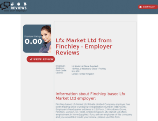 lfx-market-ltd.job-reviews.co.uk screenshot
