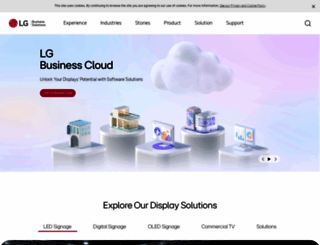 lg-informationdisplay.com screenshot