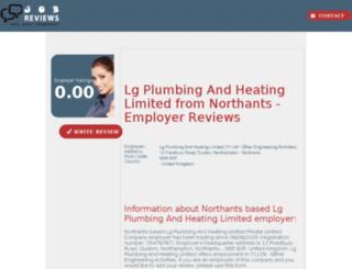 lg-plumbing-and-heating-limited.job-reviews.co.uk screenshot