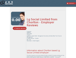 lg-social-limited.job-reviews.co.uk screenshot