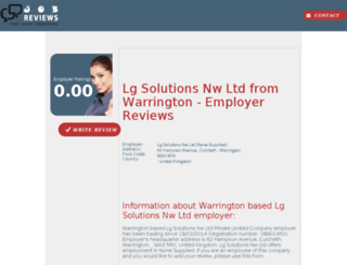 lg-solutions-nw-ltd.job-reviews.co.uk screenshot