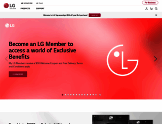 lg.com.au screenshot