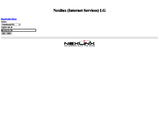 lg.nexlinx.net.pk screenshot