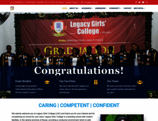 lgc.edu.gh screenshot