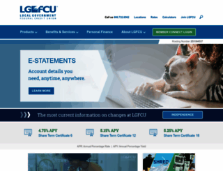 lgfcu.org screenshot