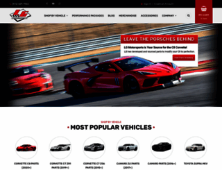 lgmotorsports.com screenshot