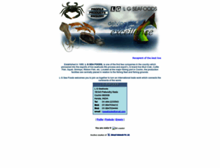 lgseafoods.com screenshot