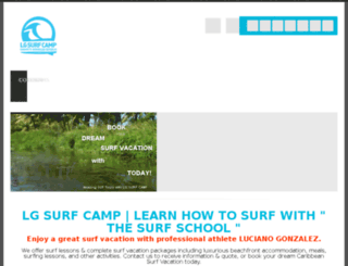 lgsurfcamp.com screenshot