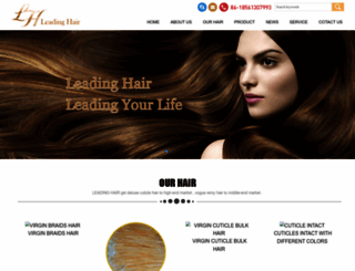 lh-leadinghair.com screenshot