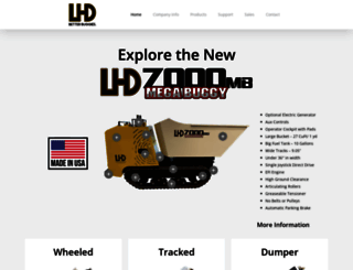 lhdmachinery.com screenshot
