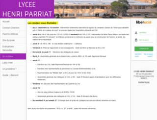 lhenriparriat71300.ent-liberscol.fr screenshot
