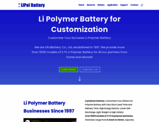 li-polymer-battery.com screenshot